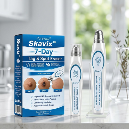 𝟕-𝐃𝒂𝘆 𝐒𝗸𝐢𝐧 𝐓𝒂𝗴 & 𝐒𝐩𝙤𝐭 𝐄𝐫𝒂𝐬𝙚𝐫 Painless & Scar-Free Advanced Imperfection Removal Rollerball Pen